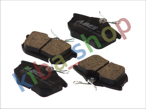 Rear axle brake pads set - set,