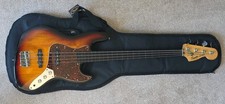 Squier Vintage Modified Jazz Bass Fretless 3-Color Sunburst 3-Colour Sunburst