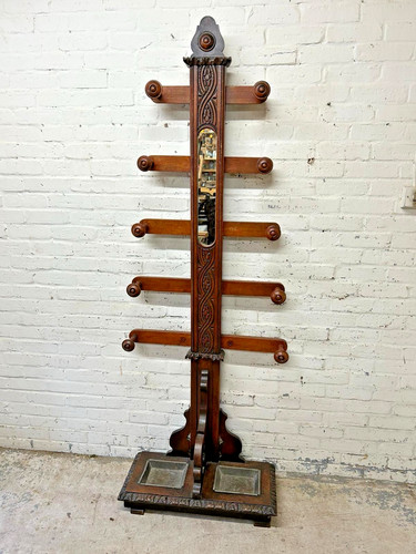 Antique victorian carved oak - antique,