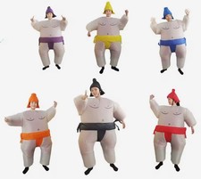 Sumo Wrestler Costume Inflatable Suit Outfit Kids Adults SamePrice Free Delivery