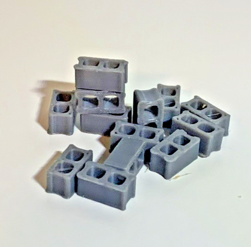 Scale concrete miniature - o,