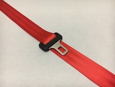 Red Seat Belt 1000cm. 10 Metre Seat Belt Strap. RED