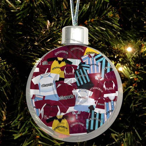 Hearts jumbo christmas bauble - hearts,