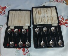 Antique Coffee Bean Spoons X
