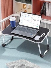 Folding Laptop Bed Table Cup