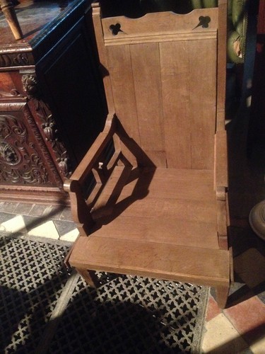 Pugin victorian oak - pugin, chair