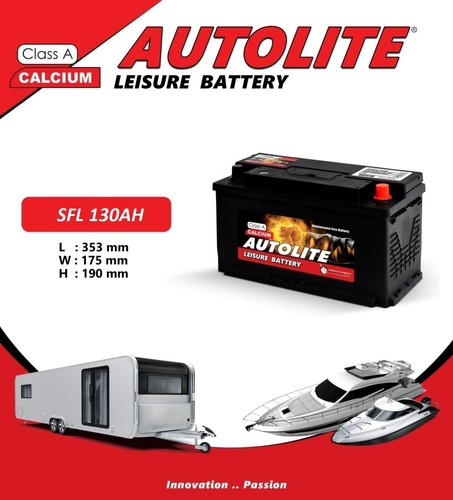 12v 130ah leisure battery - 12v,