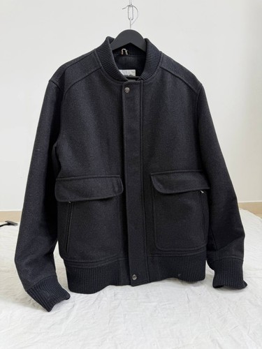 Lacoste wool blend bomber - wool,