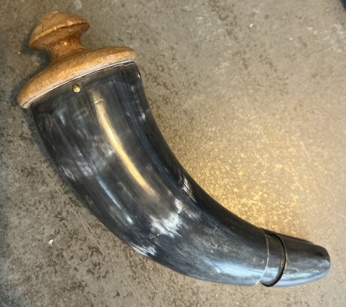 Powder horn vintage - powder, military