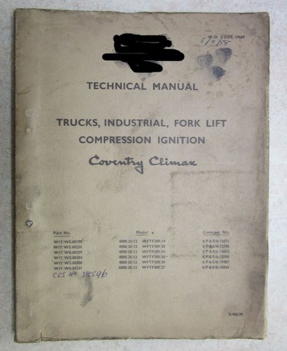 Coventry climax forklift - coventry,