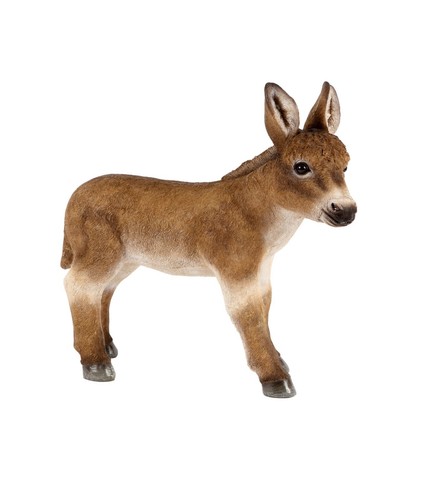 Brown donkey ornament home - brown,
