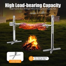 15W 66.14 Lbs Spit Hog Roaster