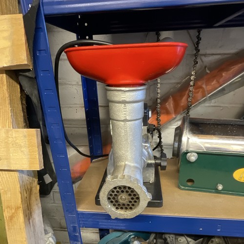 Electric meat grinder mincer - grinder,
