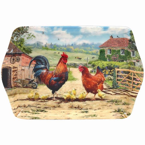 Cockerel hen design - &, small