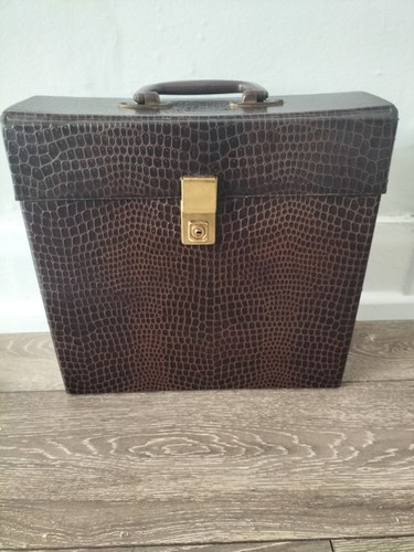 Vintage record case vinyl - record,
