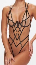 Ann Summers -HEATED - Crotchless BODY Size  Large 16-18