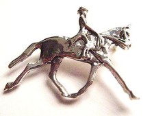 925 sterling Silver Horse and