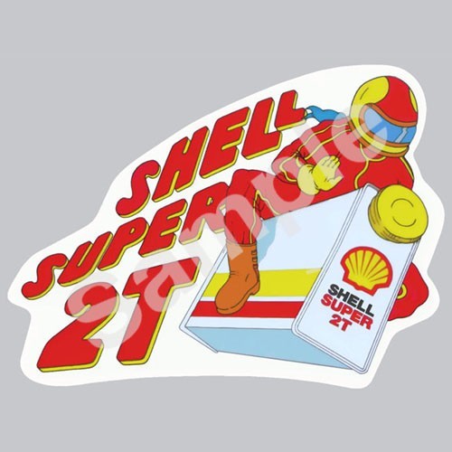 Shell super sticker - shell,