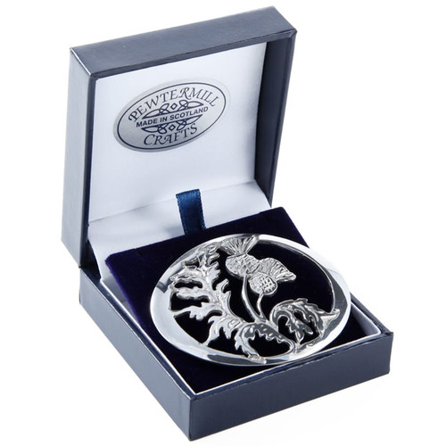 Scottish thistle oval - scottish,