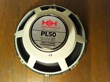 Vintage HH PL50 12" Guitar Amplifier Speaker Driver 50W 4 Ohm Tested 