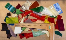 Stained Glass Off Cuts for