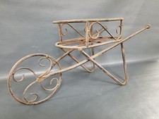 VTG Metal Wire Wheelbarrow