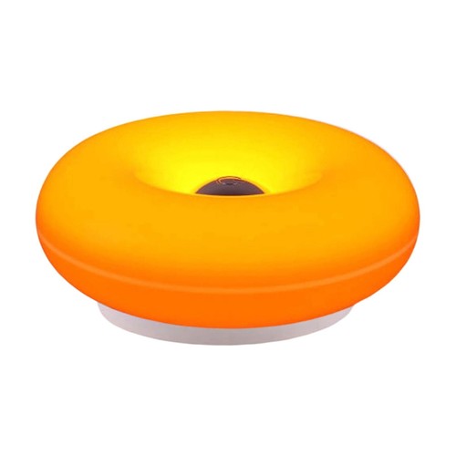 Rechargeable donut shaped - shaped, led