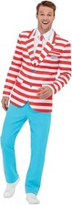 Mens Licensed Where's Wally? Suit Costume