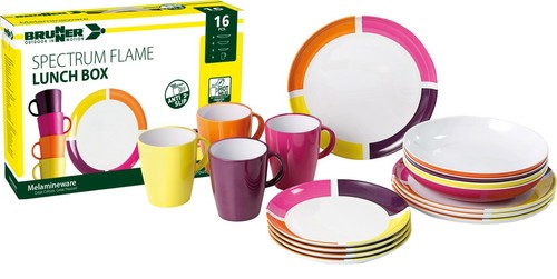 Bright coloured melamine - bright,
