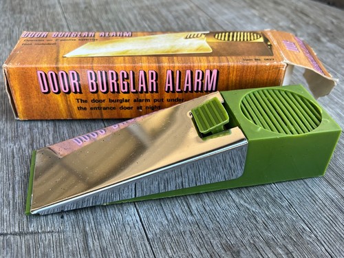 Vintage door stop burglar - door,