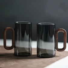 6pcs Glass Water Cups with