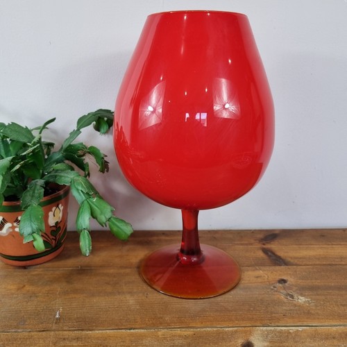 Vintage cased glass - cased, large