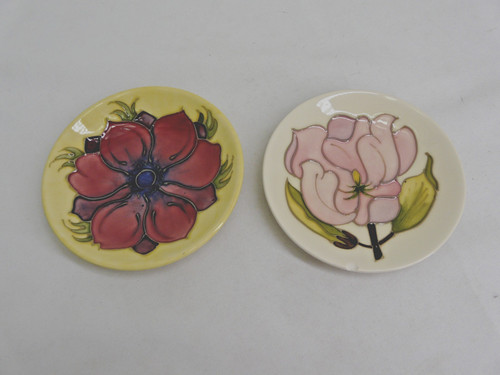 Moorcroft vintage trinket - 2x,