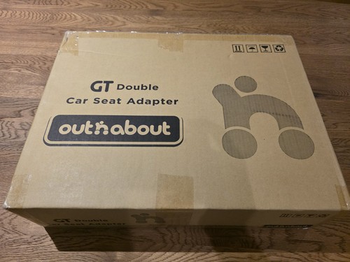 Out about double car seat - out,