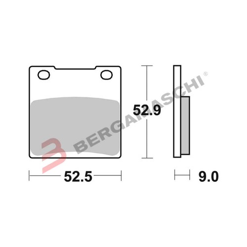 07ks05sp rear brake pads - rear,
