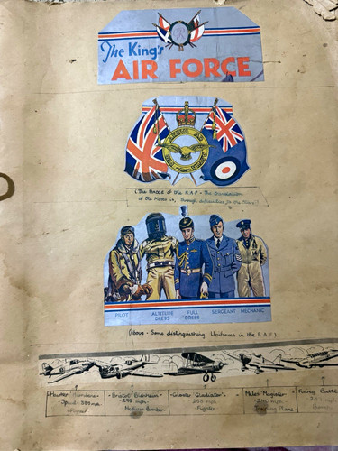 Ww2 raf aviation - ww2, scrapbook