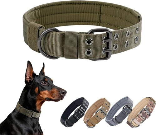 Tactical military dog collar - dog,
