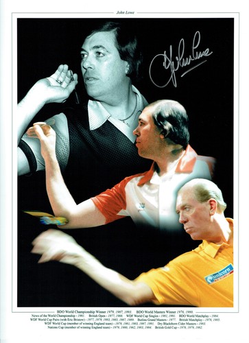 John lowe signed autograph - john,