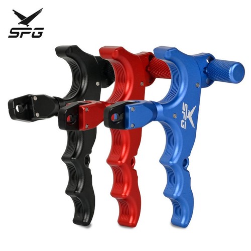 Archery finger release aid - 4-finger,