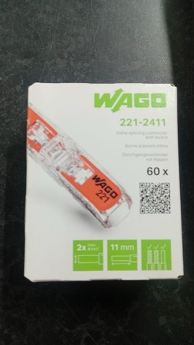 Wago 221 2411 - 60, connectors