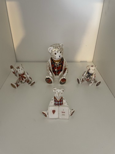 Royal crown derby teddy bear - royal,