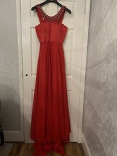 Sherri Hill Red Prom Dress UK 10/12