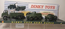 DINKY TOYS  MILITARY DISPLAY CARD, Repro shop display , ideal for collector