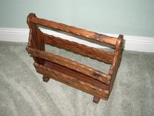 Solid Dark Wood Retro