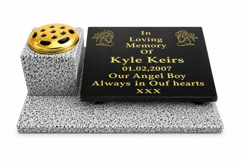 Personalised memorial stone - memorial,