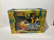 Corgi Toys Comics 802 Popeye Paddlewagon, Boxed, Vintage, Rare, 1960's