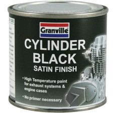 Granville Cylinder Black Satin