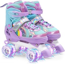 OLYSPM Kids Roller Skates for