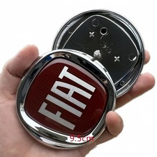 FOR FIAT GRANDE PUNTO 500 PONDA BUMPER GRILL BADGE 95MM FRONT UK