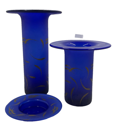 Vintage cobalt blue glass - vintage,